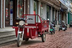Red Three Wheeler