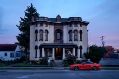 Orange Mustang