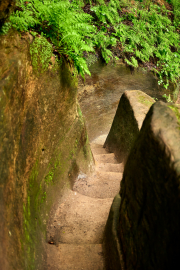 Natural stairs