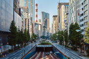 Downtown Morning Tokyo