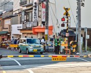 Town Train Crossing