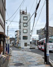 Narrow Corner Building