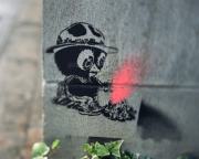 Camp Fire Graffiti