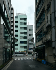 Mint Green Building