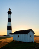 Bodie Island Lighthouse Backlit