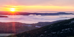 First Light - Cadillac Mountain
