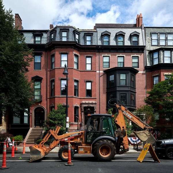 Backhoe in Backbay