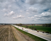 Highway Fluff Clouds