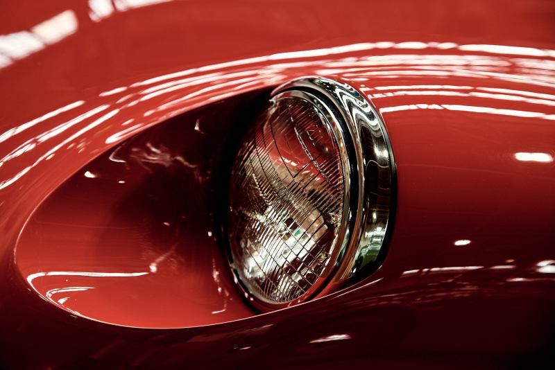 Smooth Headlight Red