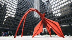 Brilliant Flamingo Sculpture