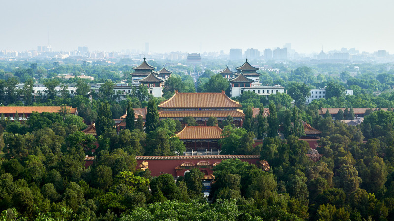 Jingshan Park City View