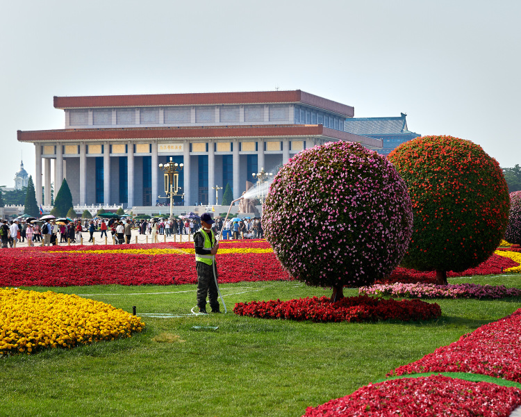 Tiananmen Square - Watering