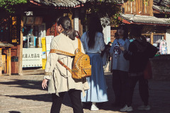 Falling Backpack