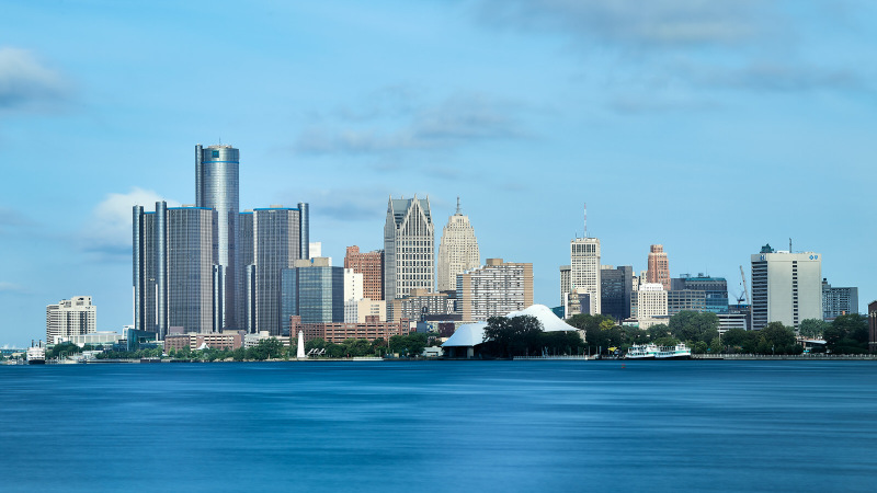 Detroit In Blue