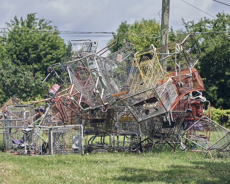 Shopping Cart Mess