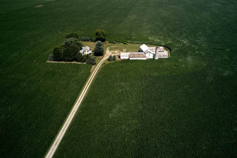 Surrounded Farm