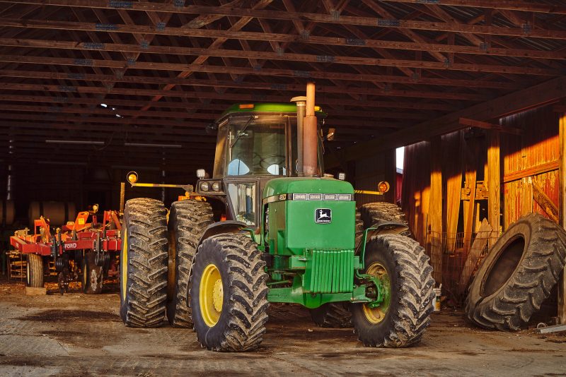 Green John Deere
