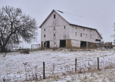 Worn White Barn