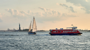 Boating around Lady Liberty