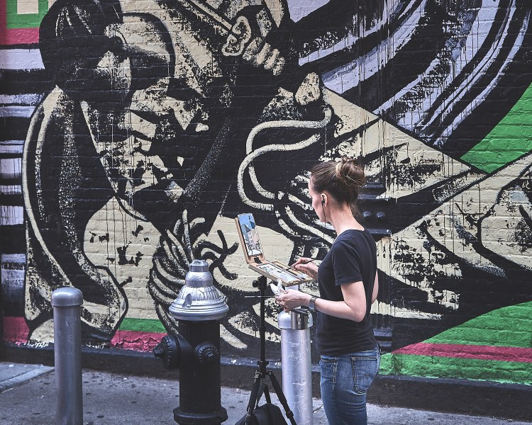 Artist at Work