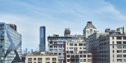 Blue Cityscape