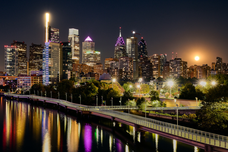 Night Lights Philly