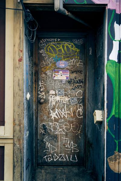 Marked Door