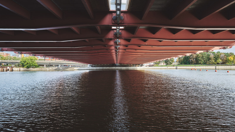 Underside - Frederick Douglass Susan B Anthony Bridge
