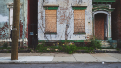 West End Boarded Windows
